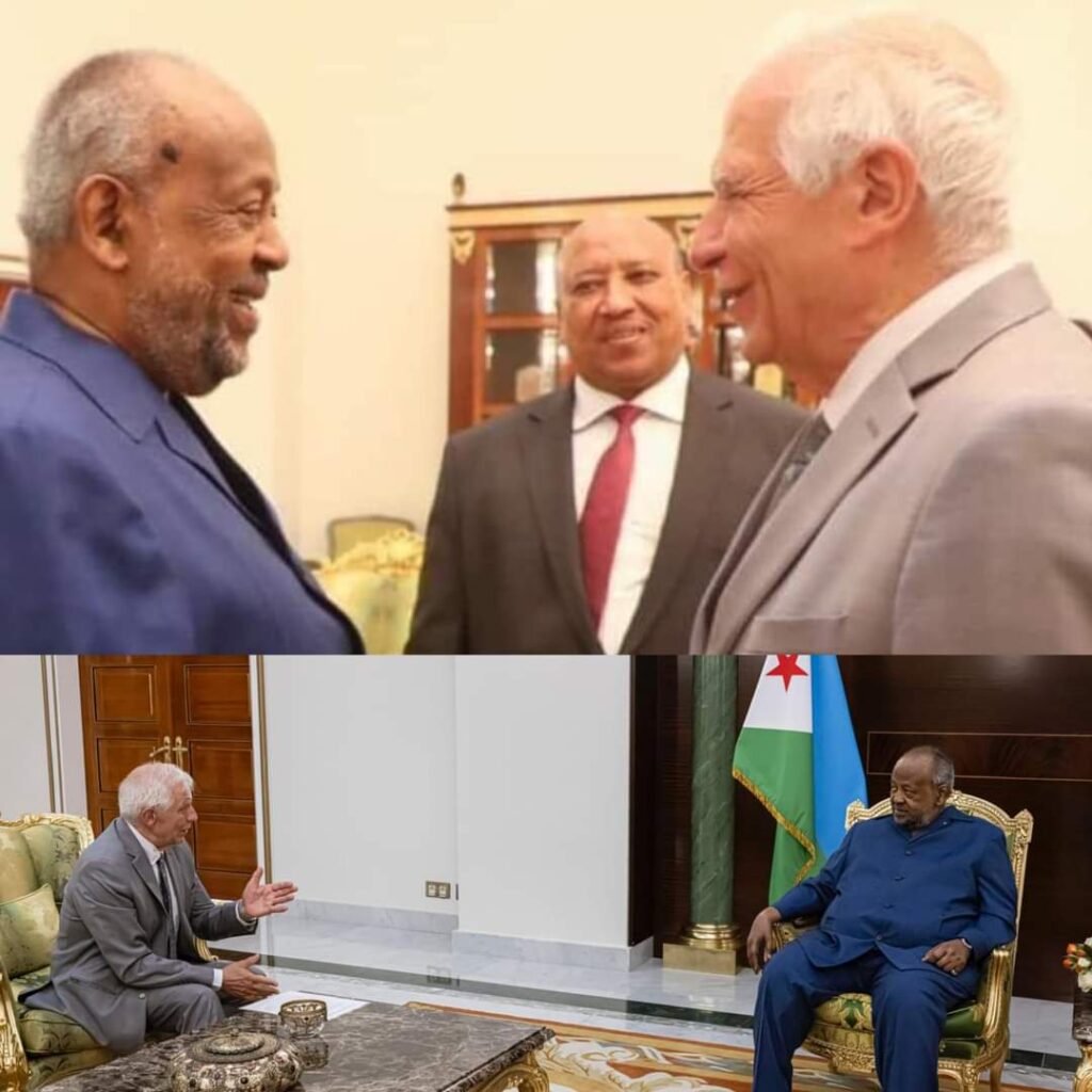 Le Président Guelleh reçoit le Haut Représentant de l’Union européenne pour les Affaires étrangères